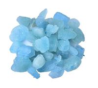 100g Natural Crystal Raw Stone Aroma Diffuser - Demagnetization Purification Color Mineral Energy Stones(Aquamarine,3-5cm)