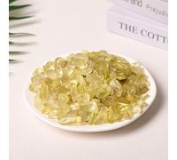 100g Natural Stones Clear Quartz Pink Crystal Amethyst Citrine Fluorite Tiger Eye Obsidian Gravel for Decoration Home,Citrine 7-9mm,100g ZoCzkgzd (Color : Citrine 9-12mm, Size : 100g)