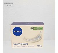 100G Nivea Creme Soft Moisturizing Soap Bar