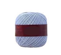 100g No. 6 Lace Cotton Medium Fine Crochet Yarn for DIY Projects and Bag Making(13BabyBlue)