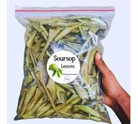 100g Organic Dried Soursop Leaves (Whole) [Guanabana/Graviola/PawPaw/Annona] - Free from pesticides, naturally dried, cosmetic/beauty application