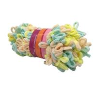 100g Plain Doughnut Hand Knitted Scarf Bag Medium Thick Thread Tool Free Finger Loop Thread Finger Knitting Yarn(Color 5)(Color 16)