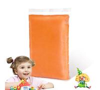 100g Polymer Clay, Modeling Clay, Air Dry Ultra Light Clayfor Kids DIY Starter, Oven Baked Model Clay, Non-Sticky, Great Gift for Children, Adults and Artists - Orange