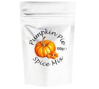 100g Pumpkin Pie Spice Mix Pumpkin Spice Mix: Blend of Cinnamon, Nutmeg, Ginger & Cloves. Ideal for Coffee, Autumn baking, Pumpkin Latte, Cookies and Soups. Cooking with children.