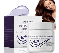 100g Purple Hair Mask,Hair Repair Moisturizing Conditioner,Deep Conditioning Keratin H/air Ma/sk,Hair Cream for Women,Hydrating Ha/ir Mask,Keratin Hai/r Mask Collagen Treatment,Conditioning Hair M/ask