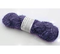 100g Recycled Sari Silk Yarn Hand-spun Purple Soft Yarns