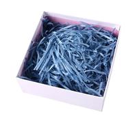 100g Red Shredded Tissue Paper, Crinkle Cut Paper Shred Filler, Colorful Gift Box Padding for Gift Wrapping, Christmas, Valentine's Day, Birthday, Wedding & Festive Presentations (Blue)