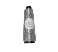 100g/Roll Fine Silver Yarn 0.8mm Metallic Core-Spun for DIY Crochet and Handwoven Projects