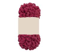 100g/Roll Finger Loop Yarn Soft Solid Color 8 Meters Puffy Thick Hand Woven Blanket Crochet Knitted Chunky for Crochet & Knitting(Color 10)