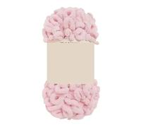 100g/Roll Finger Loop Yarn Soft Solid Color 8 Meters Puffy Thick Hand Woven Blanket Crochet Knitted Chunky for Crochet & Knitting(Color 02)