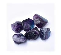 100g Seven Colored Fluorite Rough, Crystal Stone DIY Gemstones
