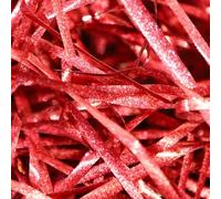 100g Shining Red Shredded Tissue Paper for Gift Boxes Hamper Filling Hamper Stuffing Packaging Filler Birthdays Anniversaries Christmas Paper Shred Party Baby Shower Graduation (Shining red)