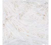 100g Shredded Tissue Paper, GLADFRESIT Shredded Paper for Gift Box Filling - Gift Decorations for Valentine's Day Christmas Birthday (White)