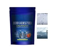 100g Snow Melting Agent, Outdoor IceMelt Deicer, Ice Removal Solution, Concrete Ice Remover, for Driveway Garage Concrete Road Garden Winter Roof Community Patio Staircase