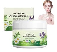 100g Tea Tree Oil Antifungal Cream,Tea Tree Relief Cream with Aloe Vera for Skin Itchy and Dry Areas,Soothing Moisturiser for Itchy,Fast Absorbing Antifungal Body Cream for Women and Men