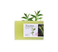 100g Tea Tree Soap, Antibacterial Tea Tree Oil Soap for Face & Body Acne, Natural Soaps Bar Organic Vegan Soaps for Family Antifungal Antibacterial