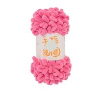 100g Thread 10mm 8 Meters Polyester Hand-Knitted Home Knitted Blanket Pillow Scarf Crochet Knitting Yarn Finger Knitting Yarn(Color 3)(Color 6)
