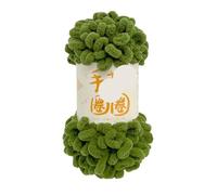 100g Thread 10mm 8 Meters Polyester Hand-Knitted Home Knitted Blanket Pillow Scarf Crochet Knitting Yarn Finger Knitting Yarn(Color 3)(Color 25)