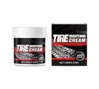 100G Tire Cleaner & Shines Cream Tire Polishing Shines Waterproof Protects Against Wear For Professional Car Groomers Care Polish