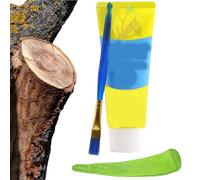 100g Tree Wound Pruning Sealer, Tree Wound Dressing with Brush, Tree Wound Sealer Healing Paste,Bonsai Grafting Paste,Quick Recovery of Tree and Bonsai Pruning Sealer Rooting Hormone for Cuttings