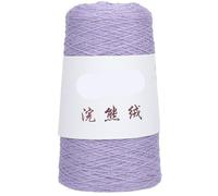 100g Velvet Autumn & Winter Fine Thread Floating Silk Hand Woven DIY Sweater Coat Scarf Shawl - Warm and Cozy Accessory(4#Purple)