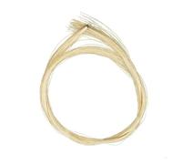 100g White Horsehair 1/2 Violin Bow Accessories Mongolia 80-85cm