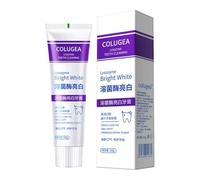 100g Whitening Toothpaste,Natural Enzymes Tooth Paste Hydrogen Peroxide White Whitening Teeth Toothpaste & Fresh Breath