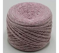 100g Yarn for Knitting & Crocheting Matethreads DIY Crochet Metallic + Cotton Metallized Thread Hand Knitting Blended(Purple Pink)