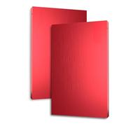 100GB Portable External Hard Drive - Ultra Slim USB 2.0 2.5" HDD for Laptop, PC, Mac, Chromebook - External Storage Backup Drive - Compact Portable Hard Drive - Red