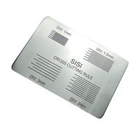 100Grid Crossgrid Board Scratch Tester, For Accurate Coating Adhesion Testing, Stainless Steel Design, For Material Property Assessment