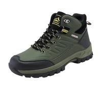 100junzidao Waterproof Hiking Shoes Men Women Slip-Resistant Walking Trekking Boots Lightweight Com Table Cycling Climbing Shoes Green 5