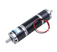 100kg.cm 36mm 36ZY dual axis double shaft planetary gear DC reduction motor 12v 24v micro low speed motor high torque(12V 152RPM_6MM SHAFT)
