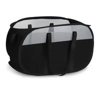 100L Collapsible Laundry Baskets, Tear Proof Pop Up Laundry Hamper with Dual Handles, Large Foldable Laundry Basket, Easy to Carry Laundry Hamper for Home, Laundry Room, Bedroom, Dorm, Travel Black