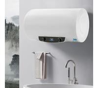 100L Electric Water Heater 2000W 220V Storage Hot Water Boiler Wall Mounted with LED Display and Shower Head for Fast Heating in Bathroom Kitchen Salon Caravan Toilet White Instant Heating Tank