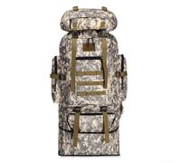 100L Expandable Lightweight Tactical Backpack with Waterproof Fabric and Comfortable Padding for Extended Outdoor Adventures (The City)
