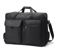 100L Foldable Duffle Bag with Shoe Compartment, Water Repellent & Tear Resistant Packable Holdall for Travel, Overnight, Moving, Packing for Men & Women
