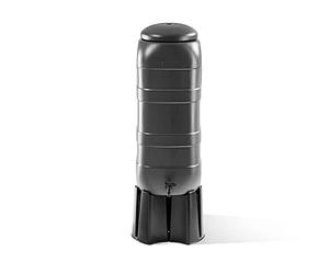 100L GREY RainSaver Kit Water Butt (Includes Multi Piece Stand, Diverter, Lid & Tap)