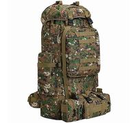 100L Outdoor Military Camouflage Backpack, 2-in-1 Waterproof Camping Hiking MOLLE Rucksack Large Capacity Travel Daypacks Bag for Mens, Great for Climbing, Trekking, Travelling,jungle camouflage