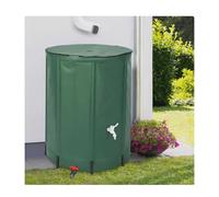 100L PVC Collapsible Rainwater Harvesting Barrel - Eco-Friendly Water Storage Tank for Efficient Garden Irrigation & Water Conservation System