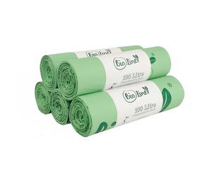 100L x50 Heavy Duty Compostable Food Waste Sacks - Food Waste Bin Liners - EN 13432 - Compost Bags with Composting Guide - 100 Litre