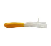 100lots Realistic Fishing Lures Tubulars Shape Durability Saltwater Soft Lures For Freshwaters Saltwater Anglers Durability Tube Baits