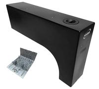 100ltr Wydale Wheel Arch Water Tank With Fitting/Bracket Kit (Black)