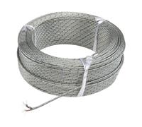 100m/1 roll S R K E type thermocouple extension wire compensation wire cable (The S/R cable is not platinum-rhodium)(S or R 100m)