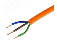 100M - 2.5mm Orange Flex 3183Y 24 AMP 3 CORE Flexible Cable Lawn Mower STRIMMER Cable