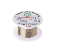 100m/329ft Molybdenum Cutting Wire Gold Steel Cable Wire For LCD Screen Cutting Wire Splitter 0.05/0.06/0.08/0.1mm 14 Gauge Wire Copper Wire 14 Gauge Copper Wire Wire Jewelry Wire Silver Wire Artistic