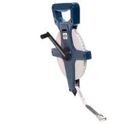 100M 330 Foot Long Tape Measure Open Reel Surveyors Builders Metric Imperial