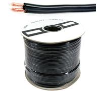 100M (330 Ft) - 2 Core Twin Audio Cable Reel Dual Shotgun Rca Stereo Phono Av Coax Wire