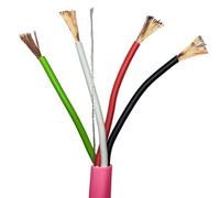100m Low Smoke 4 Core Speaker Cable 1.5mm OXYGEN FREE COPPER (OFC) LSZH