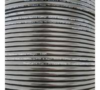 Loops Outdoor Rated CAT6a Cable - 23 AWG U/FTP Foil Shielded - Screened Pure Copper Solid Core Ethernet Network Wire - 10 Gigabit External Internet Data Reel (100m (328ft) Outdoor Ethernet Cable)