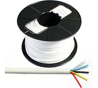 100m 4-way/2 Pair Alarm Cable-Tinned Copper Stranded CCTV Panel Door Contact PIR